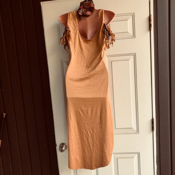 Leg Avenue Eye Candy Tribal Frontier Maiden Halloween Costume Women Size M - Picture 3 of 6